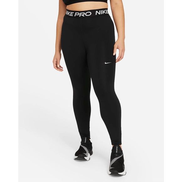 Nike Pants - Nike Pro 365 Leggings Black High Rise Mesh Sweat Wicking Women's Size M